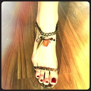 Jimmy Choo Leopard Heels, Size 41